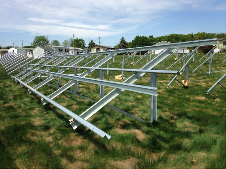 Types Of Pv Racking Ground Mounts Greentech Renewables